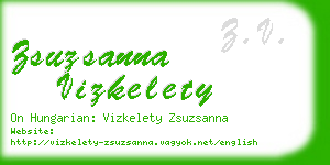 zsuzsanna vizkelety business card